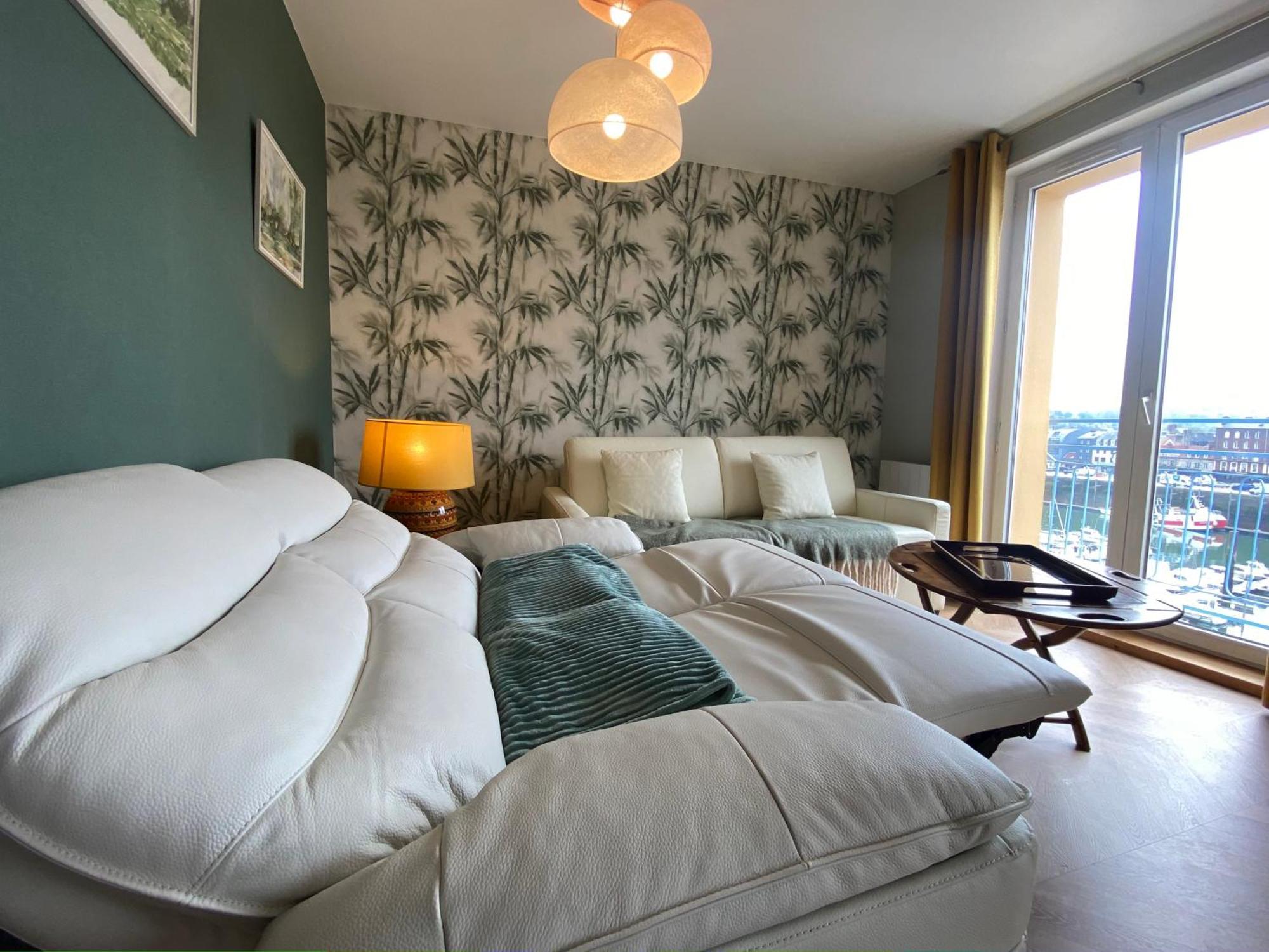 Etablissement 3 Etoiles Avec Ascenseur, 3 Appartements Lumineux Vue Port Avec Balcon, 200M De La Mer, Wifi Fibre, Tous Service Inclus Дьєпп Екстер'єр фото